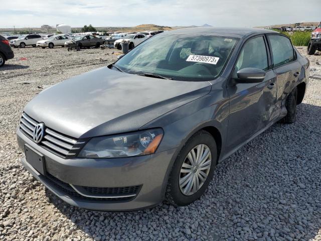 VOLKSWAGEN PASSAT S 2014 with VIN 1VWAP7A34EC019039 - Photo from auction