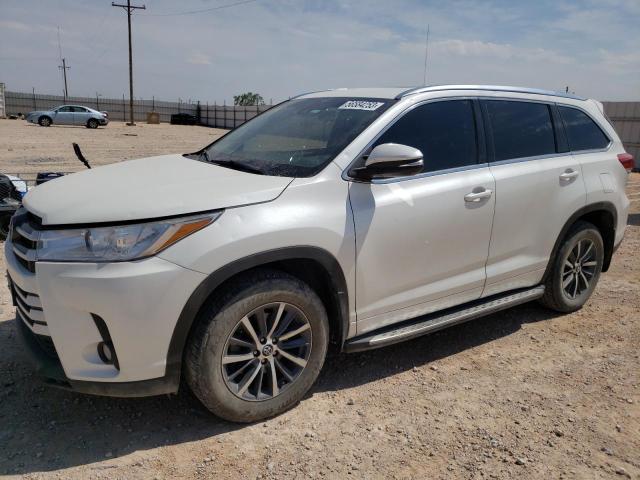 TOYOTA HIGHLANDER 2017 with VIN 5TDKZRFH1HS519244 - Photo from auction