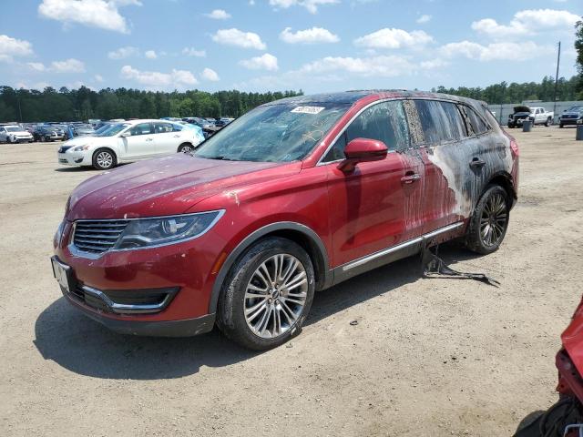 LINCOLN MKX RESERV 2016 with VIN 2LMPJ6LR7GBL74171 - Photo from auction