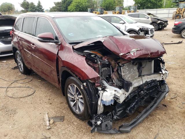 Photo 4 from auction – 2018 TOYOTA HIGHLANDER with VIN 5TDJZRFHXJS827336
