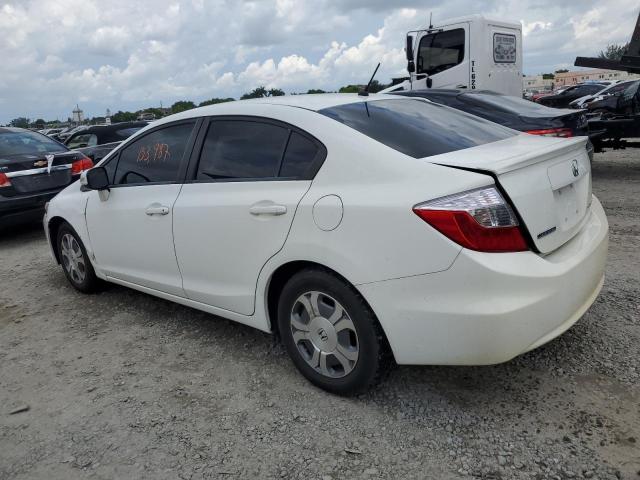Photo 2 from auction – 2012 HONDA CIVIC HYBR with VIN JHMFB4F24CS008565