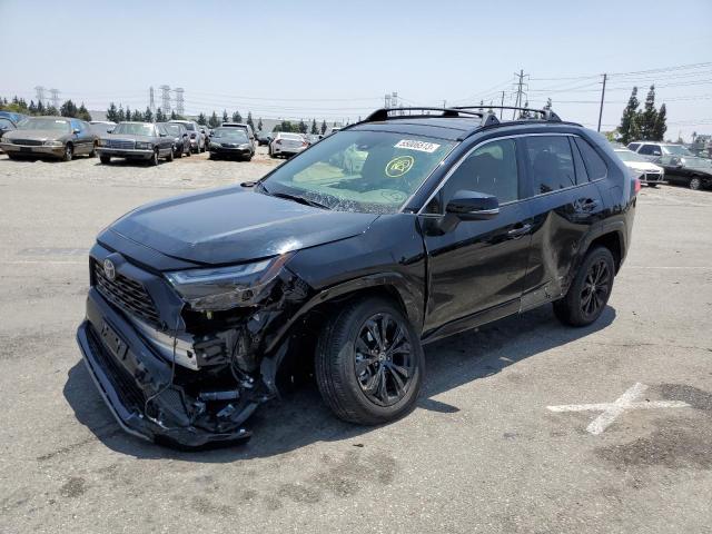 TOYOTA RAV4 SE 2022 with VIN JTM16RFV3ND073227 - Photo from auction