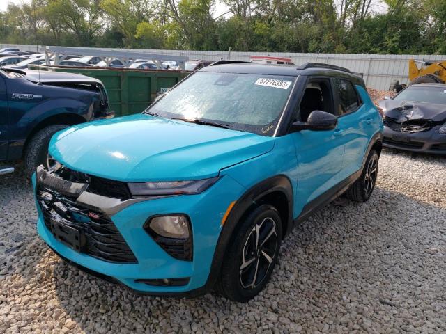 CHEVROLET TRAILBLAZE 2022 with VIN KL79MTSL2NB069687 - Photo from auction