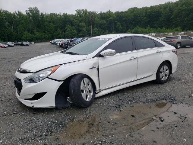 HYUNDAI SONATA HYB 2012 with VIN KMHEC4A42CA033940 - Photo from auction