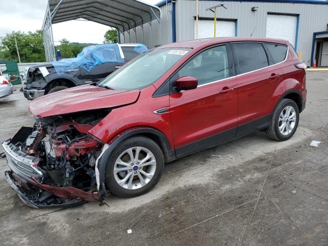 FORD ESCAPE SE 2017 with VIN 1FMCU0GD3HUC92835 - Photo from auction