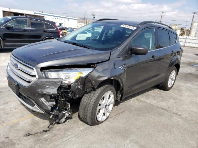 FORD ESCAPE SEL 2018 with VIN 1FMCU9HD9JUA98206 - Photo from auction