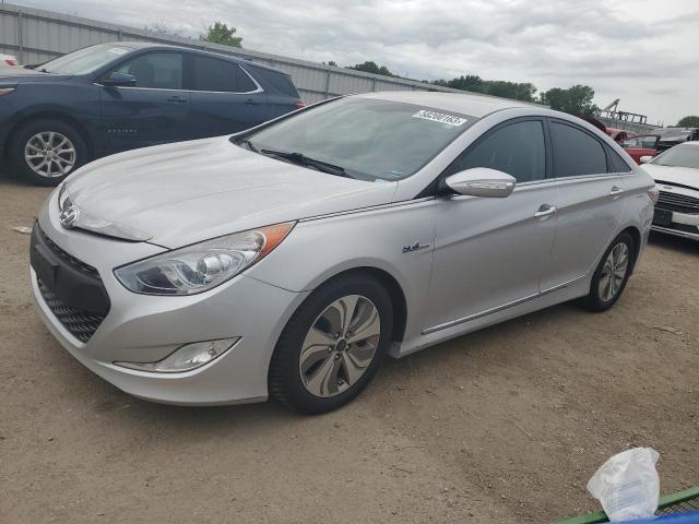 HYUNDAI SONATA HYB 2013 with VIN KMHEC4A41DA090342 - Photo from auction