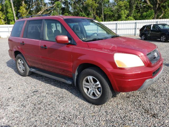 Photo 4 from auction – 2004 HONDA PILOT EXL with VIN 5FNYF185X4B011781