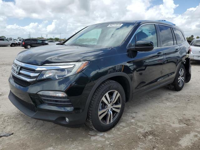 HONDA PILOT EXLN 2017 with VIN 5FNYF6H73HB070482 - Photo from auction