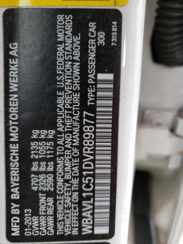 Photo 14 from auction – 2013 BMW X1 XDRIVE2 with VIN WBAVL1C51DVR89877