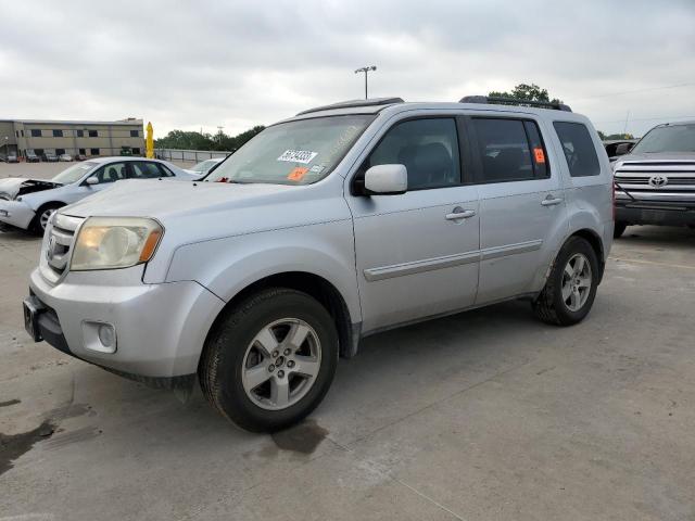 HONDA PILOT EXL 2011 with VIN 5FNYF3H55BB015049 - Photo from auction