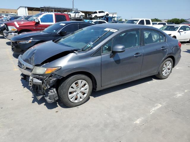 HONDA CIVIC LX 2012 with VIN 19XFB2F56CE379326 - Photo from auction