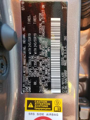 Photo 14 from auction – 2018 TOYOTA HIGHLANDER with VIN 5TDDZRFH6JS900263