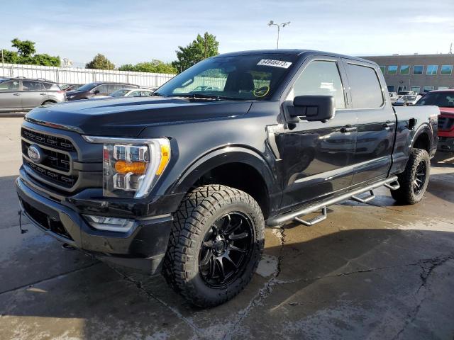 FORD F150 SUPER 2022 with VIN 1FTFW1ED9NFC17142 - Photo from auction