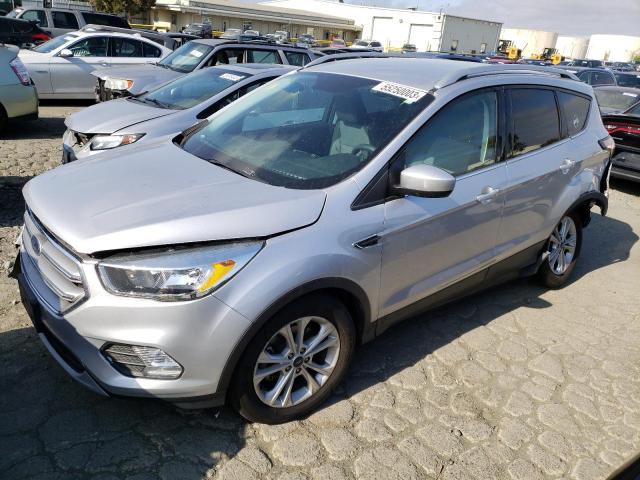 FORD ESCAPE SE 2017 with VIN 1FMCU0GD0HUC02542 - Photo from auction