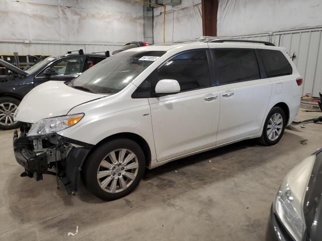 TOYOTA SIENNA XLE 2017 with VIN 5TDDZ3DC8HS146989 - Photo from auction