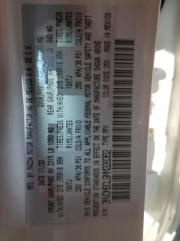 Photo 14 from auction – 2021 MAZDA CX-30 PREF with VIN 3MVDMBCL9MM228362