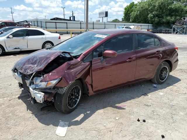HONDA CIVIC LX 2014 with VIN 19XFB2F52EE075218 - Photo from auction