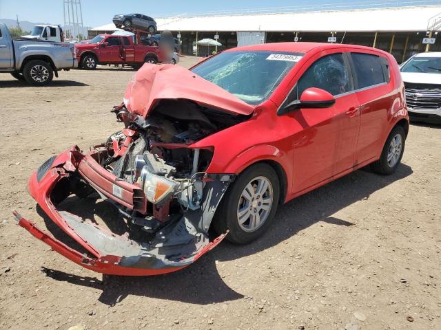 CHEVROLET SONIC LT 2015 with VIN 1G1JC6SH5F4117794 - Photo from auction