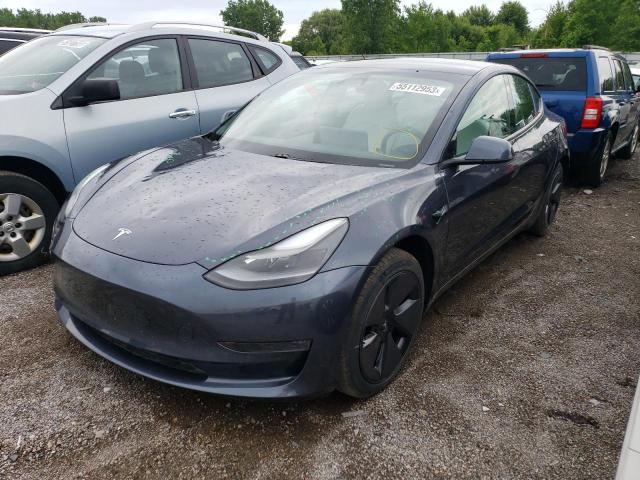TESLA MODEL 3 2021 with VIN 5YJ3E1EB3MF903068 - Photo from auction
