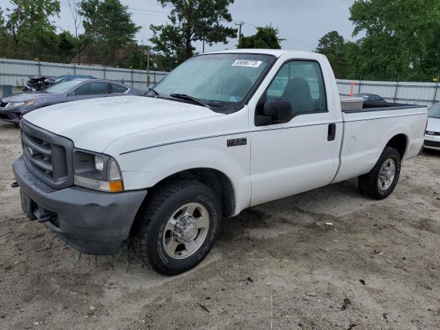 FORD F250 SUPER 2004 with VIN 1FTNF20L64EC26384 - Photo from auction
