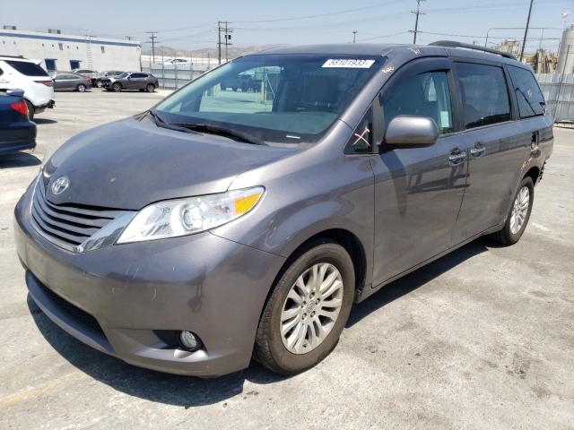 TOYOTA SIENNA XLE 2017 with VIN 5TDYZ3DC9HS872216 - Photo from auction