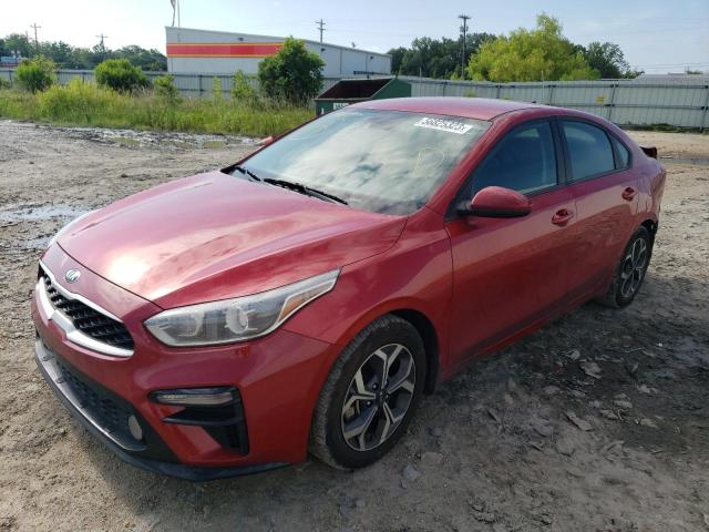 KIA FORTE FE 2021 with VIN 3KPF24AD7ME276363 - Photo from auction