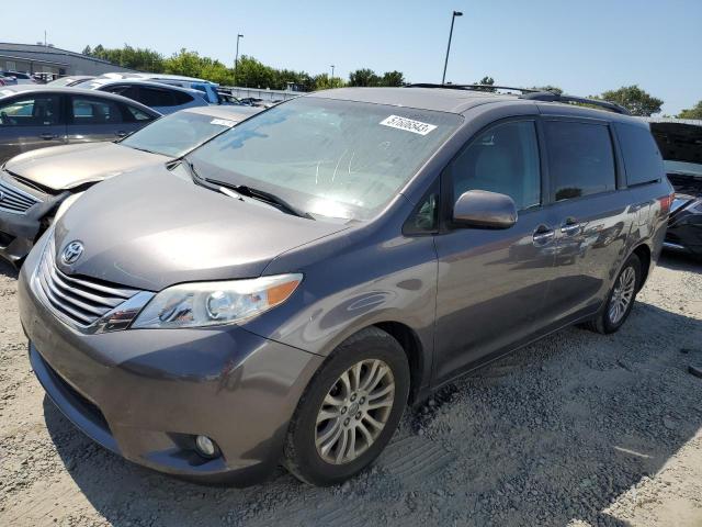 TOYOTA SIENNA XLE 2015 with VIN 5TDYK3DC2FS588024 - Photo from auction