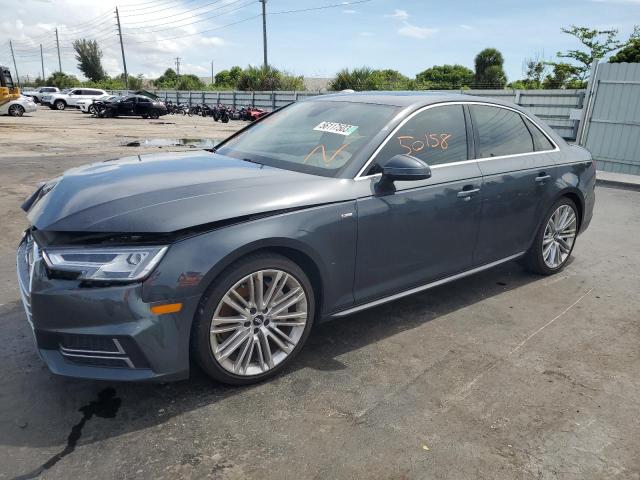 AUDI A4 PREMIUM 2018 with VIN WAUENAF42JA035493 - Photo from auction
