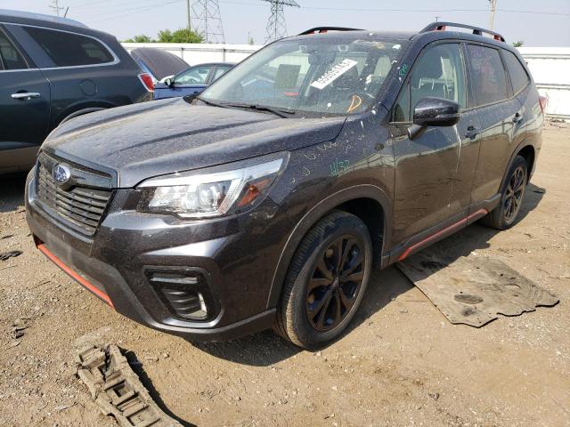 SUBARU FORESTER S 2019 with VIN JF2SKAPC5KH443968 - Photo from auction