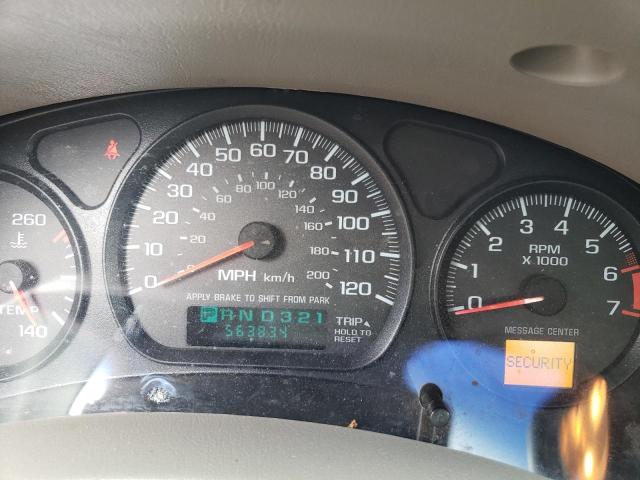 Photo 9 from auction – 2003 CHEVROLET IMPALA LS with VIN 2G1WH52K139383772