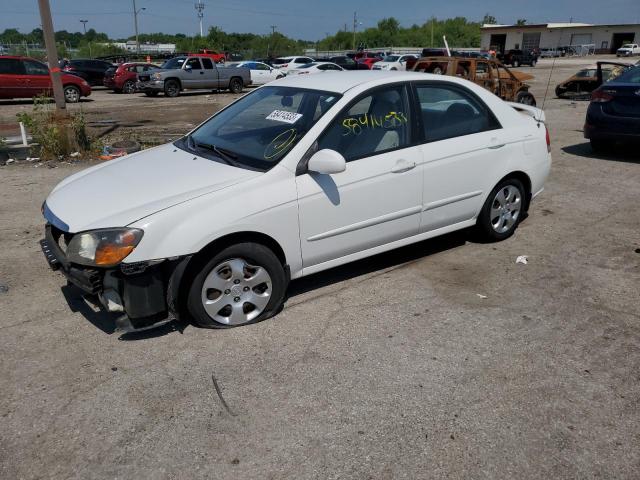 KIA SPECTRA EX 2009 with VIN KNAFE221695615730 - Photo from auction
