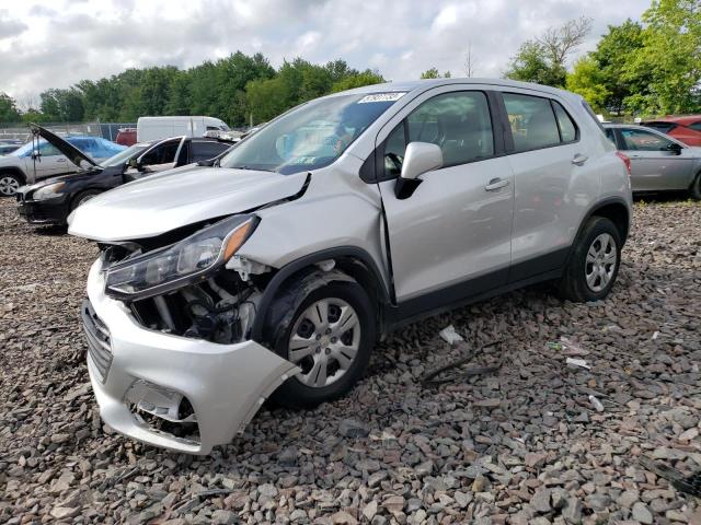 CHEVROLET TRAX LS 2018 with VIN 3GNCJKSB7JL379787 - Photo from auction