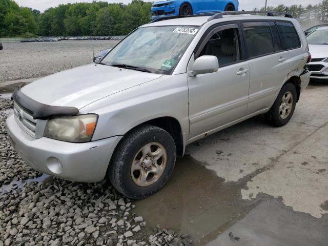TOYOTA HIGHLANDER 2006 with VIN JTEGD21AX60132662 - Photo from auction
