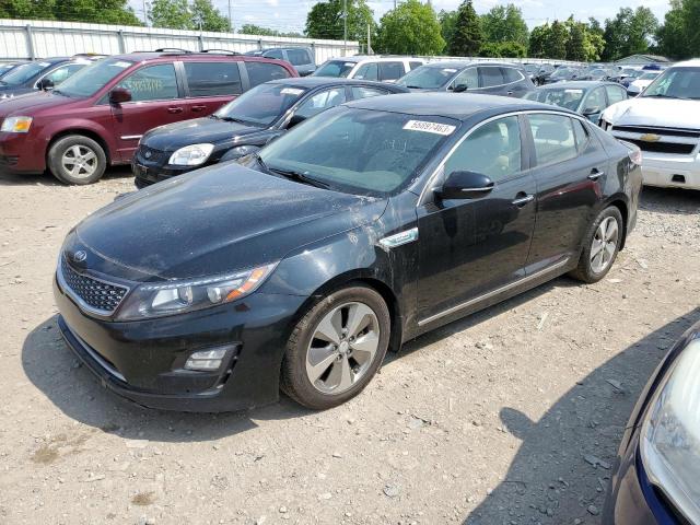 KIA OPTIMA HYB 2014 with VIN KNAGN4AD2E5072902 - Photo from auction