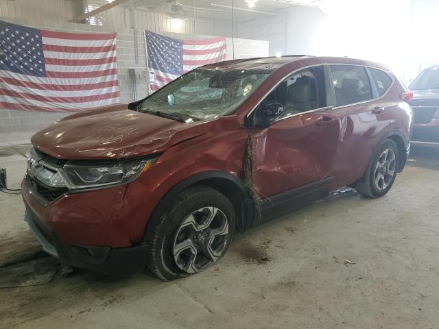 HONDA CR-V EX 2017 with VIN 5J6RW2H54HL036618 - Photo from auction