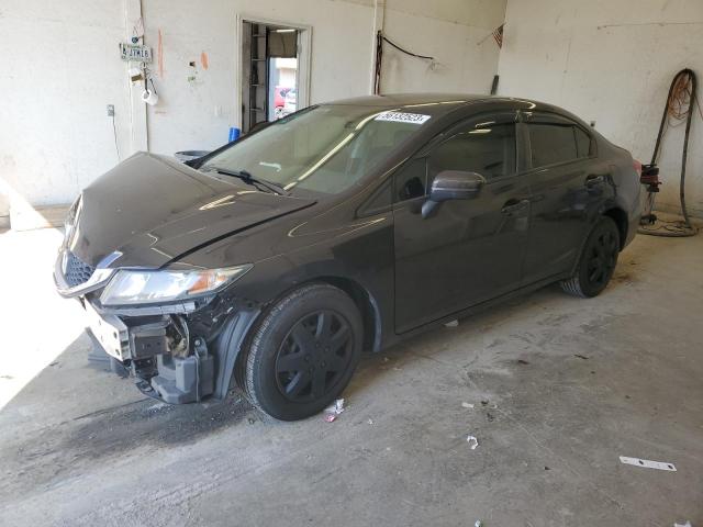 HONDA CIVIC LX 2014 with VIN 2HGFB2F58EH527002 - Photo from auction
