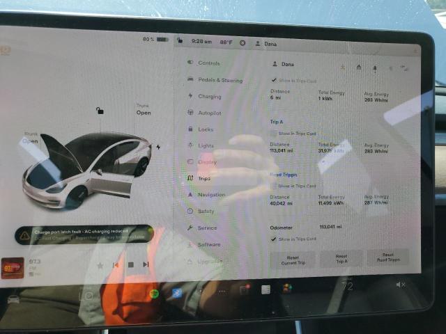 Photo 9 from auction – 2018 TESLA MODEL 3 with VIN 5YJ3E1EBXJF089951