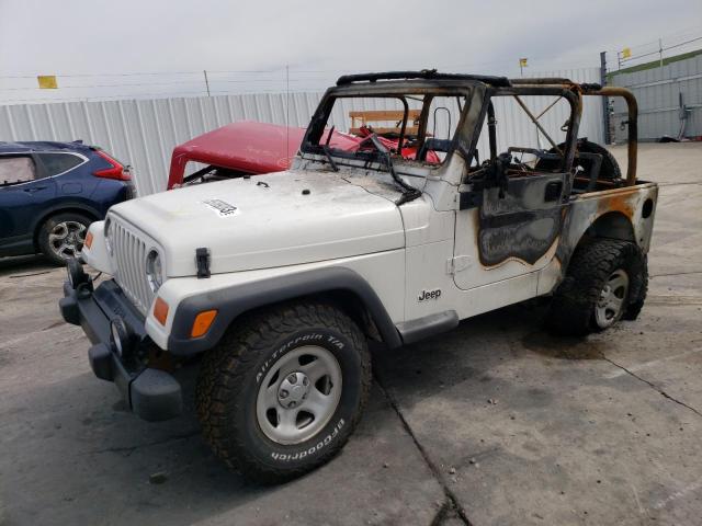 JEEP WRANGLER / 2003 with VIN 1J4FA49S73P348533 - Photo from auction