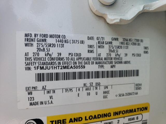 Photo 14 from auction – 2021 FORD EXPEDITION with VIN 1FMJU1HT2MEA50559