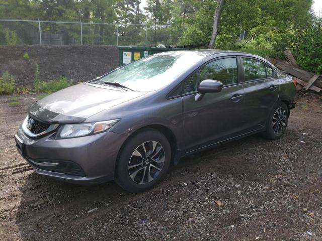 HONDA CIVIC LX 2015 with VIN 2HGFB2F54FH006733 - Photo from auction