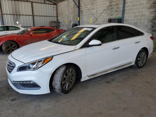 HYUNDAI SONATA SPO 2016 with VIN 5NPE34AF6GH433620 - Photo from auction