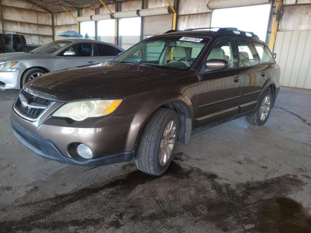 SUBARU OUTBACK 2. 2008 with VIN 4S4BP62C187342117 - Photo from auction