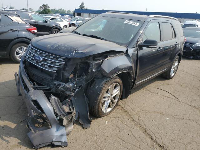 FORD EXPLORER X 2017 with VIN 1FM5K8D82HGD38612 - Photo from auction