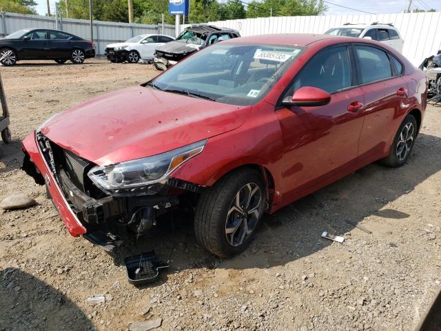 KIA FORTE FE 2021 with VIN 3KPF24AD7ME268747 - Photo from auction