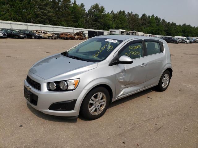 CHEVROLET SONIC LT 2012 with VIN 1G1JC6SH0C4206863 - Photo from auction