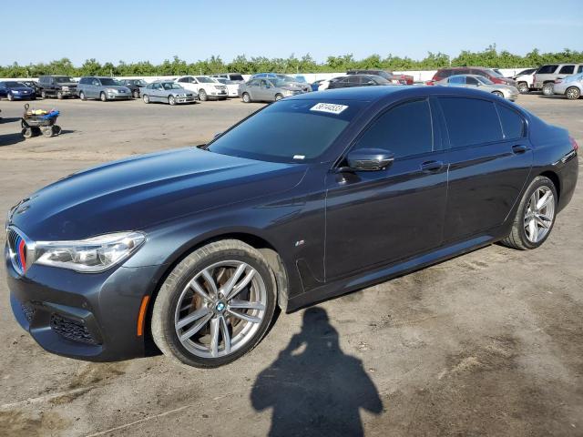 BMW 750 I 2016 with VIN WBA7F0C57GGL99332 - Photo from auction