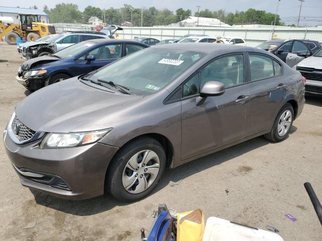 HONDA CIVIC LX 2013 with VIN 19XFB2F54DE258845 - Photo from auction