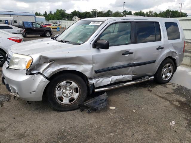 HONDA PILOT LX 2012 with VIN 5FNYF4H2XCB014931 - Photo from auction
