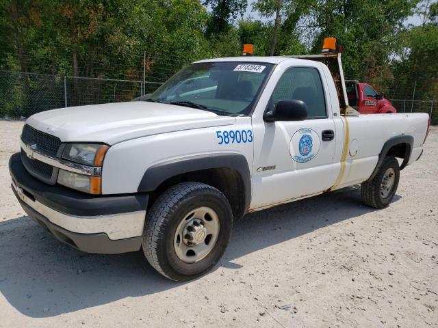 CHEVROLET SILVERADO 2003 with VIN 1GCGC24U53Z337777 - Photo from auction